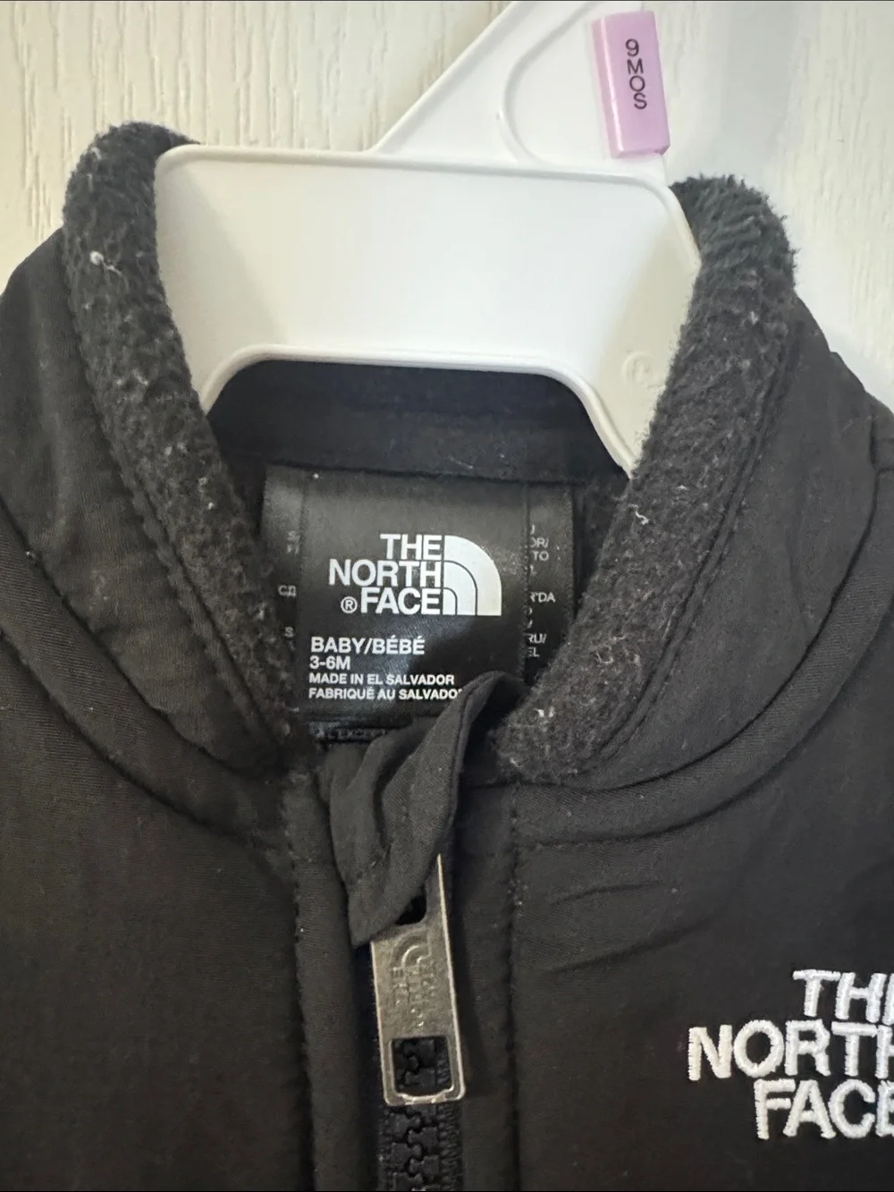 The North Face Black Fleece Infant One-Piece Footie